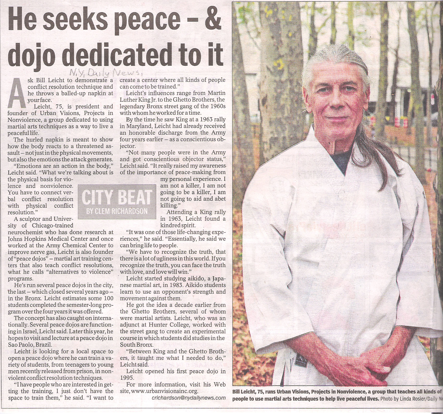 Bill Leicht, NY Daily News Bill Leicht, NY Daily News